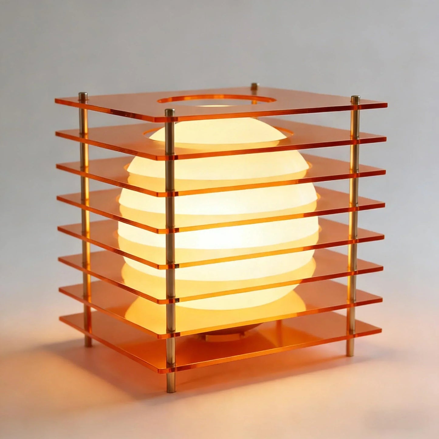 Geometric Layered Table Lamp