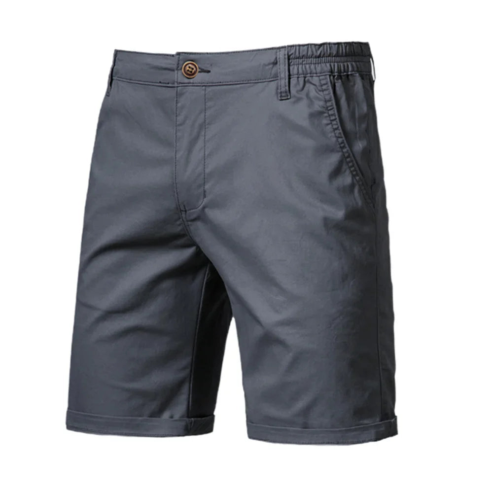 Image of George | Men's Flat Front Stretch Waist Shorts