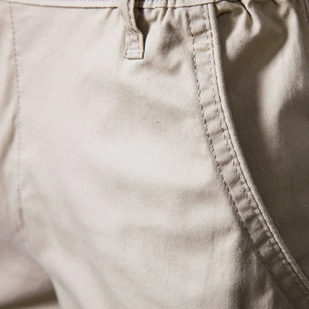 Image of George | Men's Flat Front Stretch Waist Shorts
