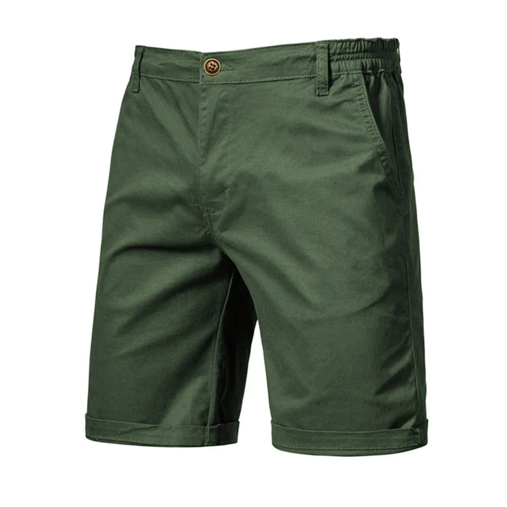Image of George | Men's Flat Front Stretch Waist Shorts