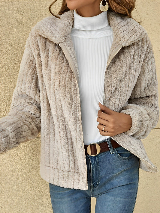 Image of Gloria | Women's Zip-Up Relaxed Fit Jacket