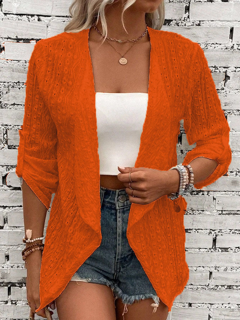Image of Grace | Women's Open Front Long Sleeve Cardigan