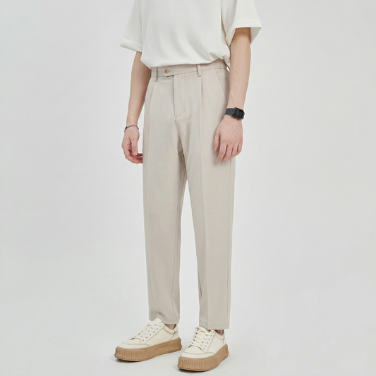 Graham | Men's Pleated Drawstring Pants - Image 2