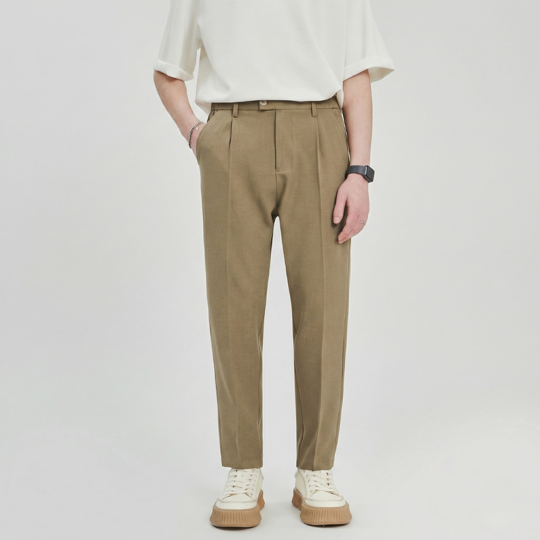 Graham | Men's Pleated Drawstring Pants - Image 4