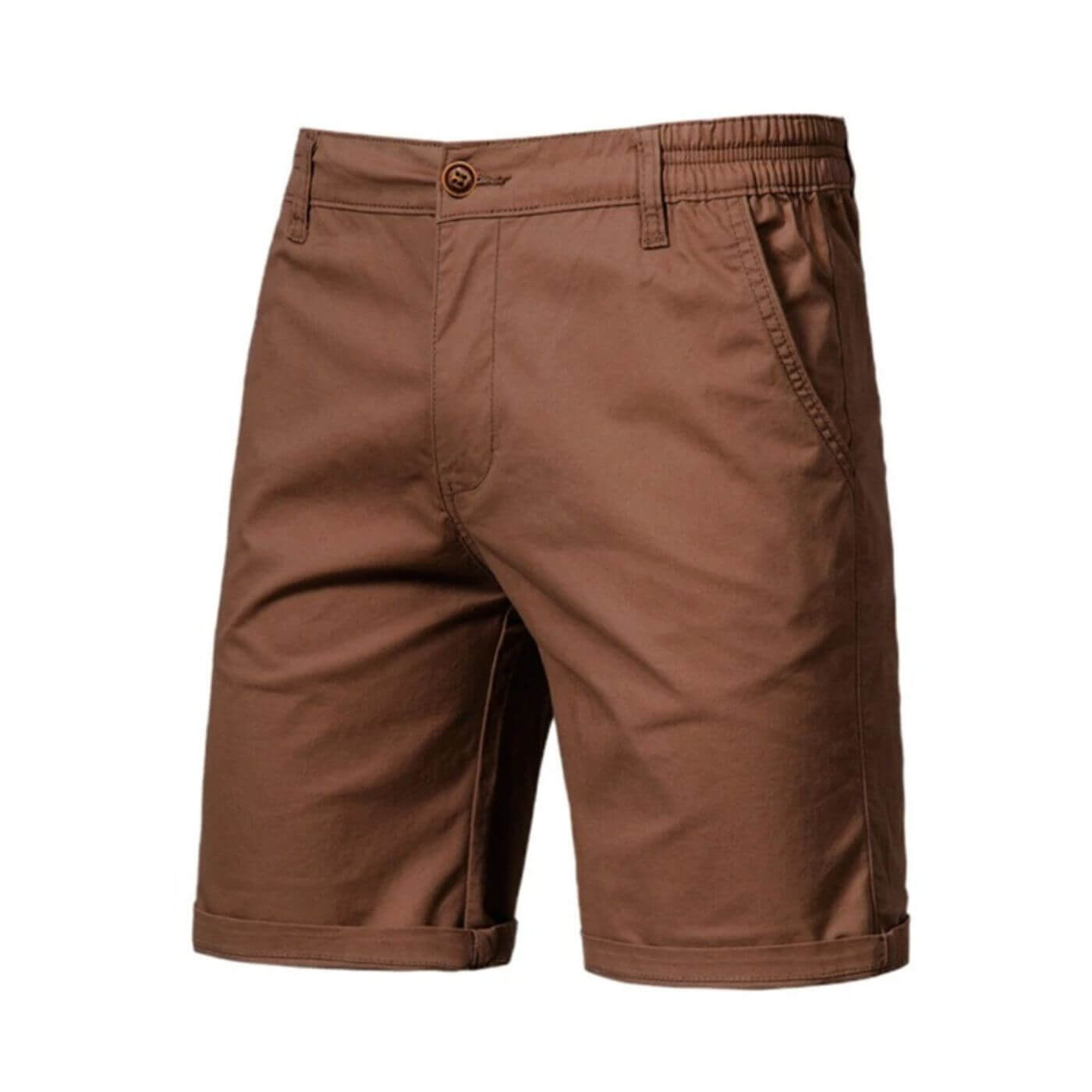 Image of Gregory | Men's Flat Front Casual Shorts