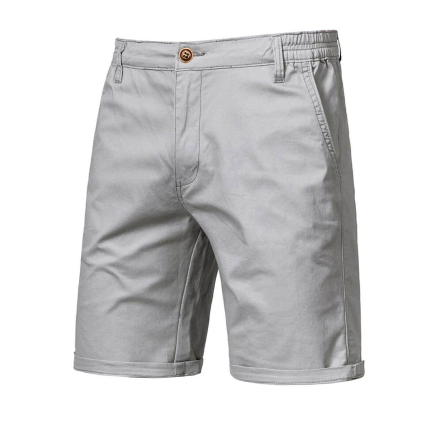 Image of Gregory | Men's Flat Front Casual Shorts