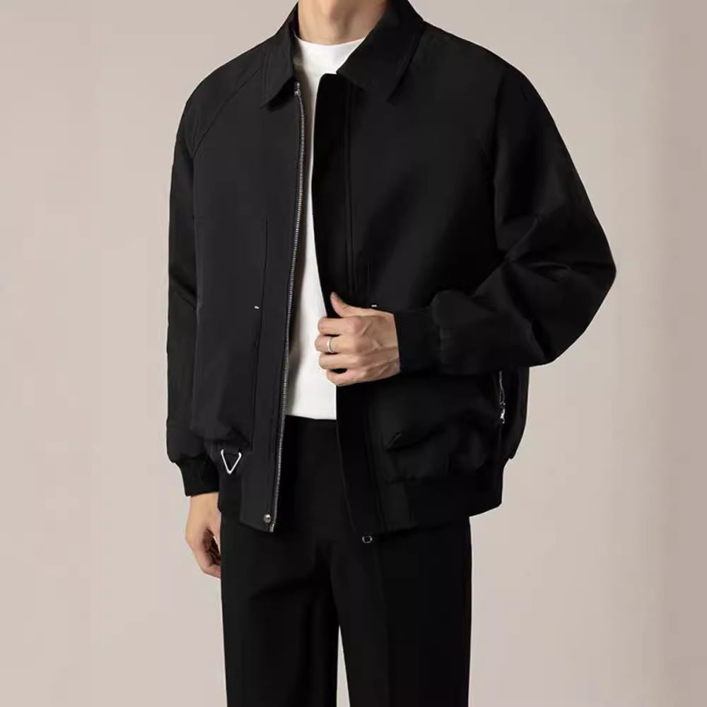 Image of Griffin | Men's Zip-Up Bomber Jacket