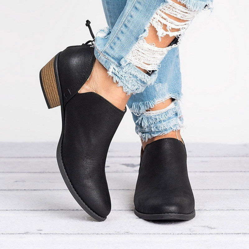 Image of Gwen | Women's Low Heel Chelsea Boot Ankle Boots