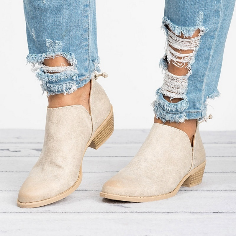 Image of Gwen | Women's Low Heel Chelsea Boot Ankle Boots