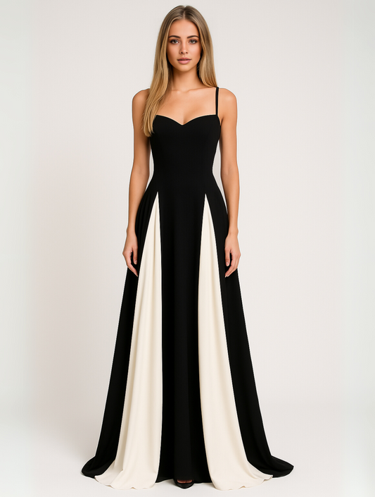 Image of Hallie | Women's Sleeveless A-Line Maxi Dress