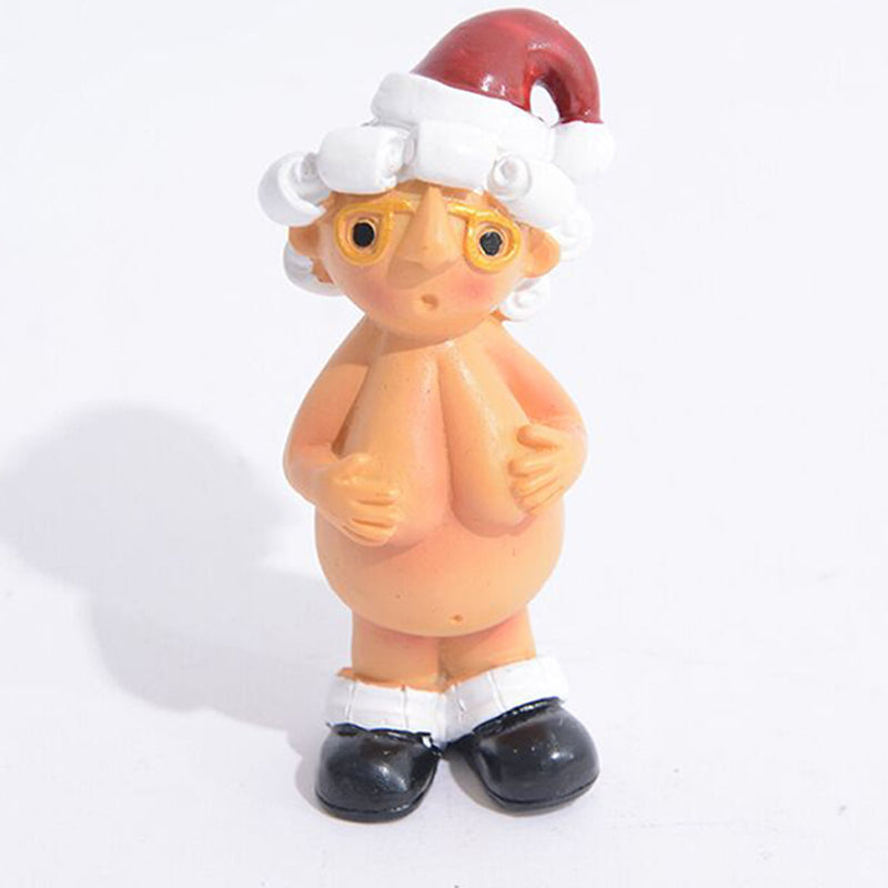 Handmade Resin Santa Christmas Decoration