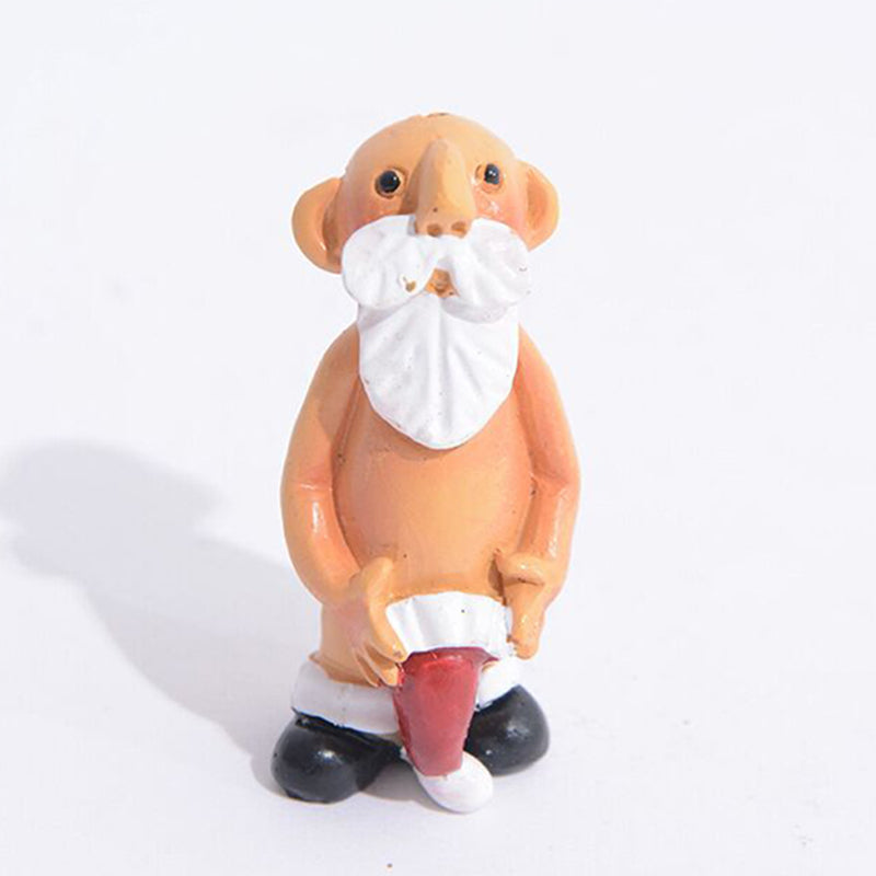 Handmade Resin Santa Christmas Decoration