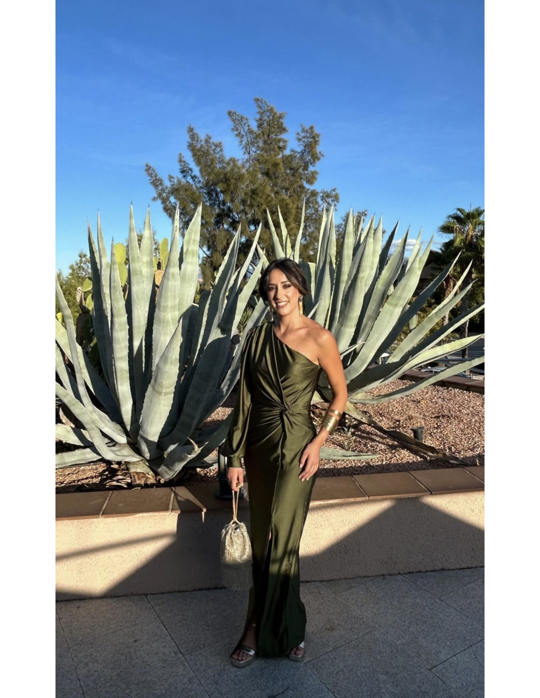 Image of Hannah | Women's One Shoulder Midi Dress