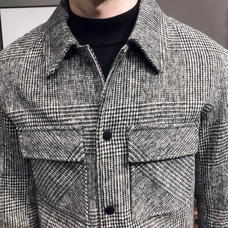 Image of Harley | Men's Button-Down Plaid Jacket