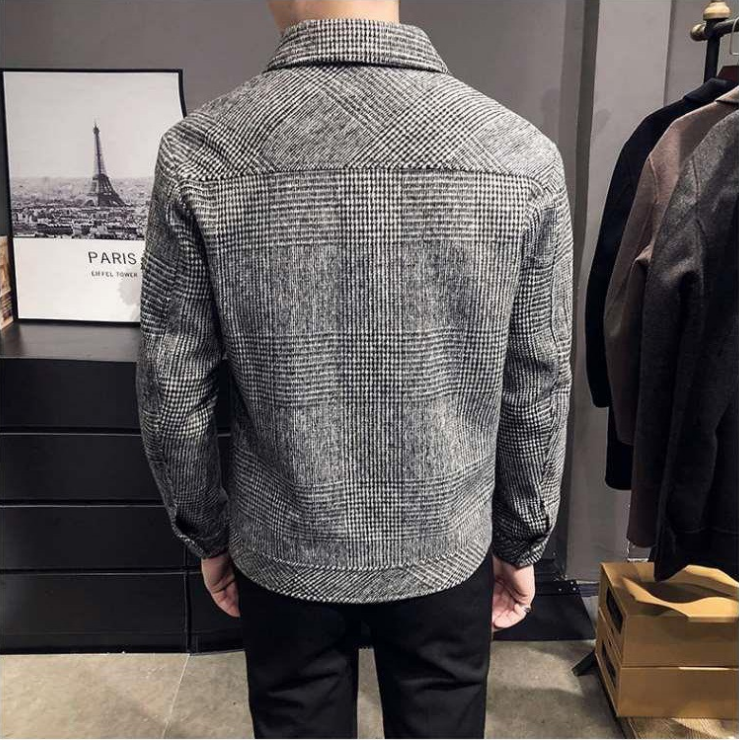 Image of Harley | Men's Button-Down Plaid Jacket