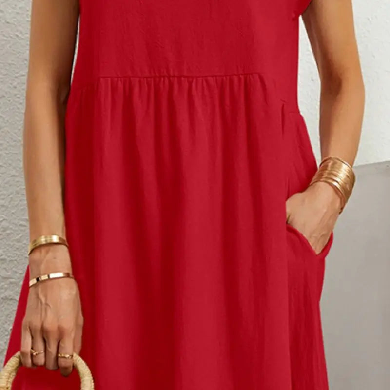 Image of Harmony | Women's A-Line Midi Dress