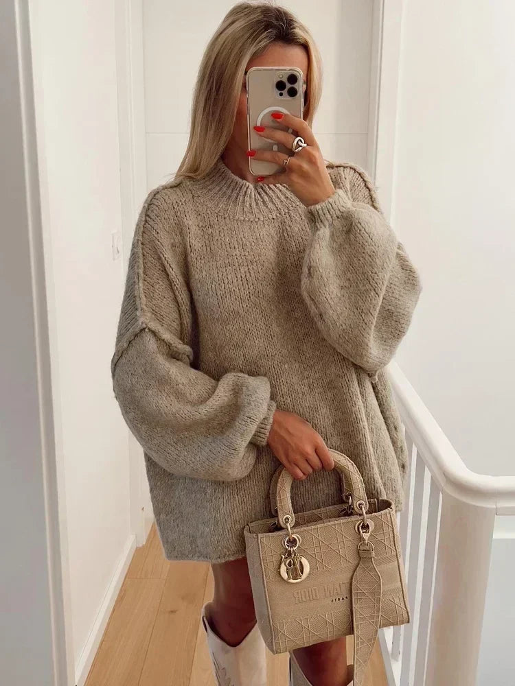 Image of Helen | Women's Oversized Mini Dress
