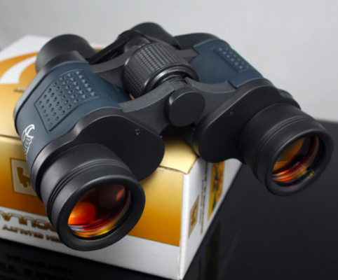 High-Power Waterproof Night-Vision Binoculars