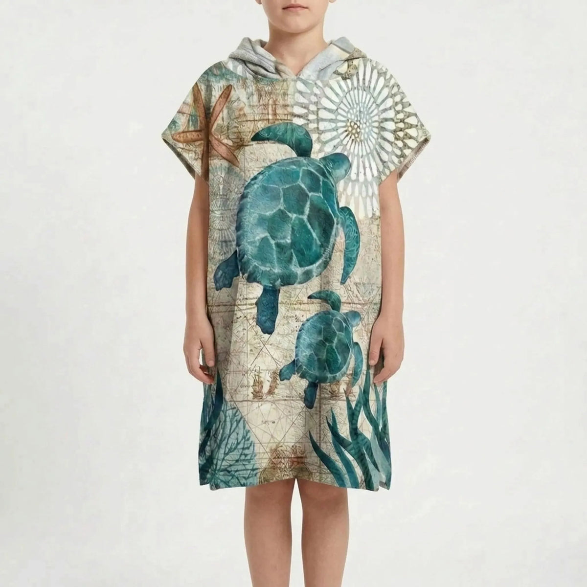 Hooded Beach Poncho