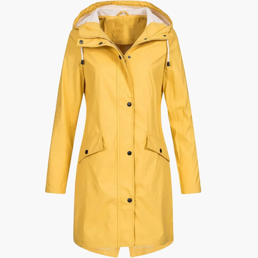 Hooded Parka with Pockets for Women