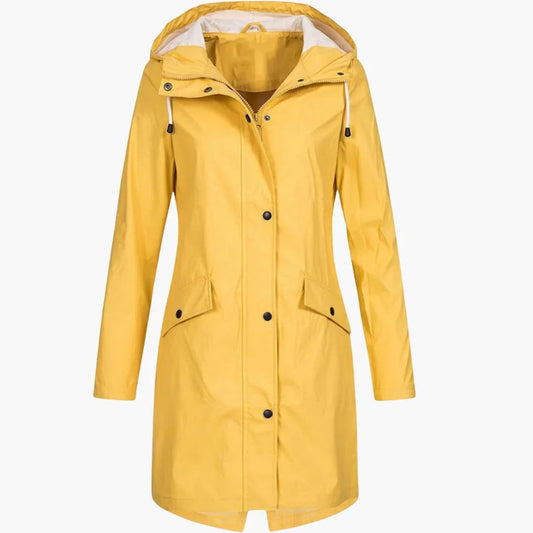 Hooded Parka with Pockets for Women