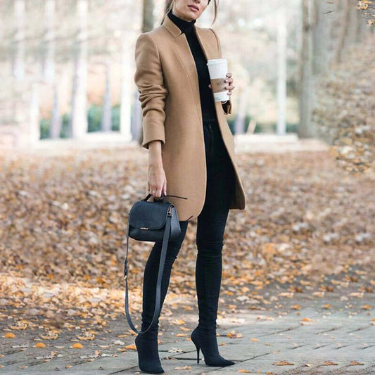Image of Hope | Women's Open Front Long Coat