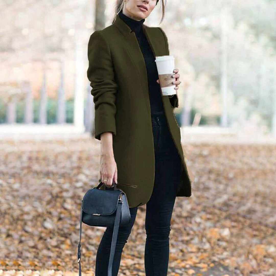 Image of Hope | Women's Open Front Long Coat