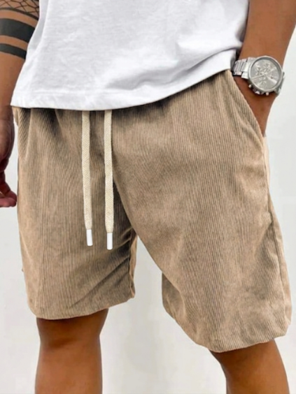 Howard | Men's Drawstring Casual Shorts - Image 1