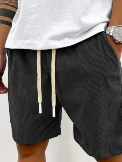 Howard | Men's Drawstring Casual Shorts - Image 4