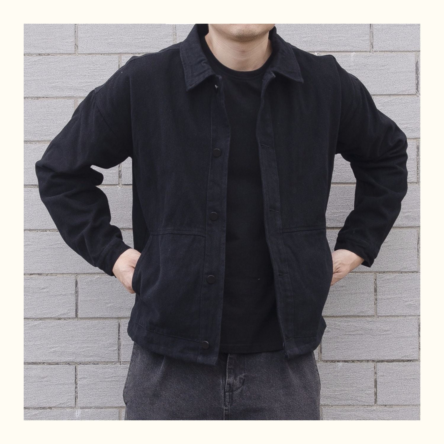 Image of Hudson | Men's Button-Down Jacket