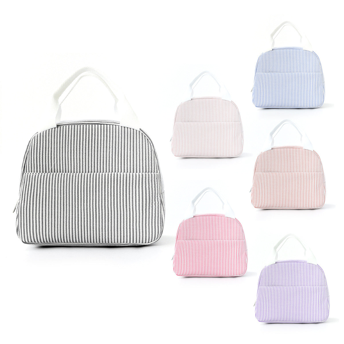 Insulated Lunch Bag with Durable Zip