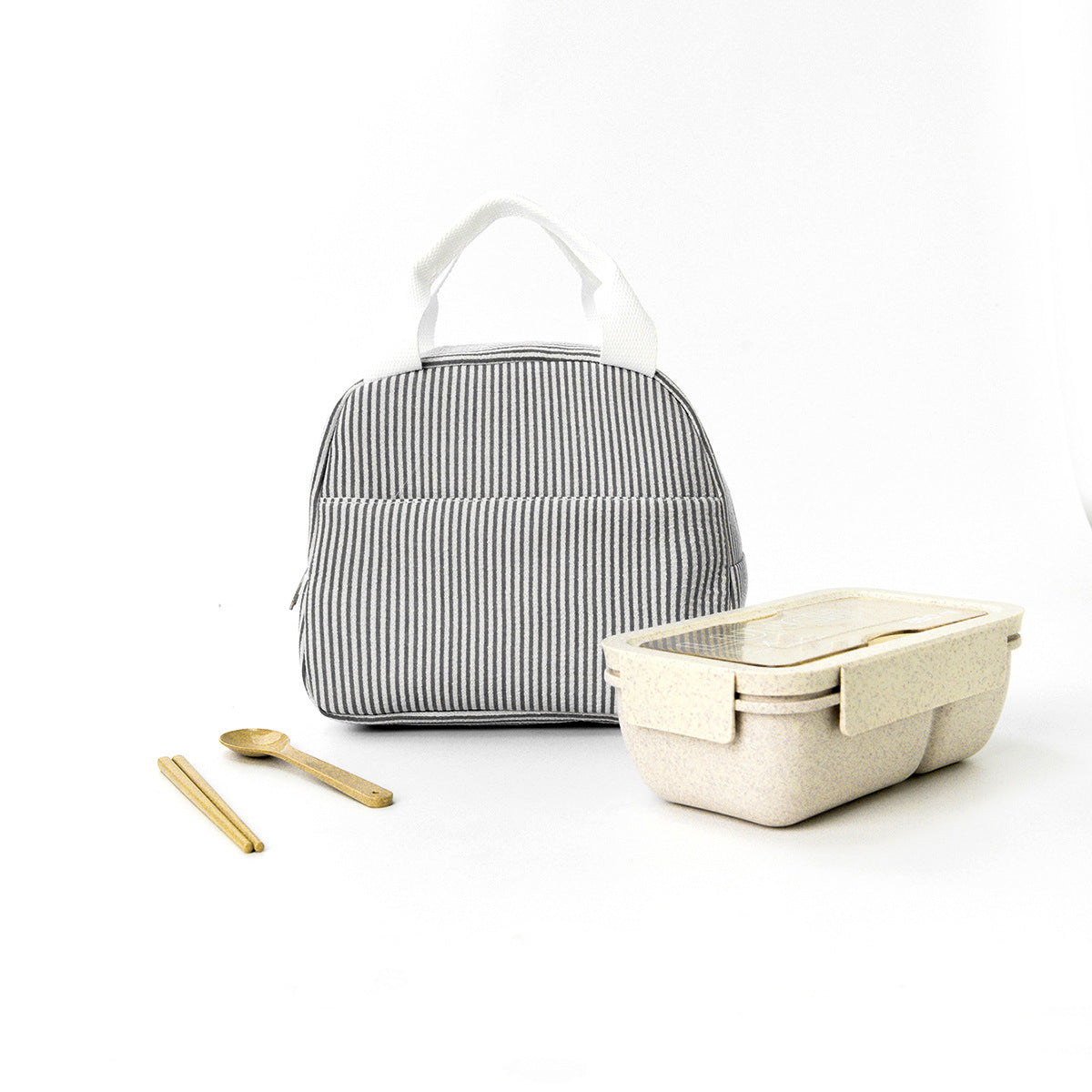 Insulated Lunch Bag with Durable Zip