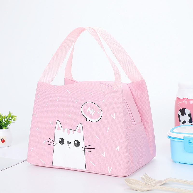 Insulated Lunch Bag with Fox Design