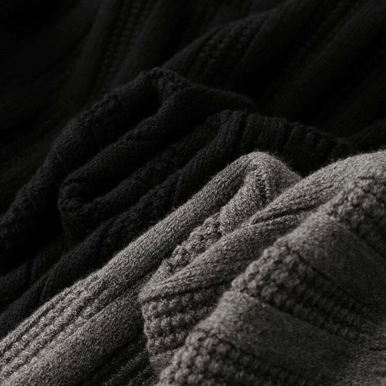 Image of Jake | Men's Collared Ribbed Sweater