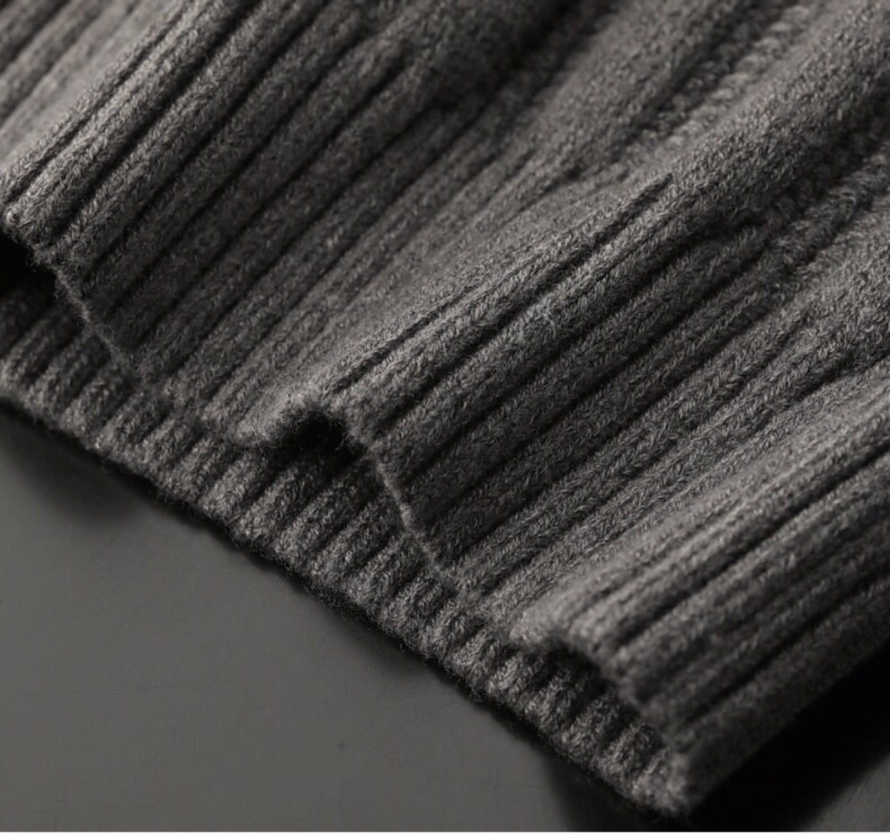 Image of Jake | Men's Collared Ribbed Sweater