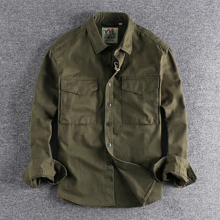Image of Jake | Men's Long Sleeve Button-Down Shirt