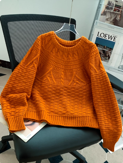 Image of Jane | Women's Crewneck Knit Sweater