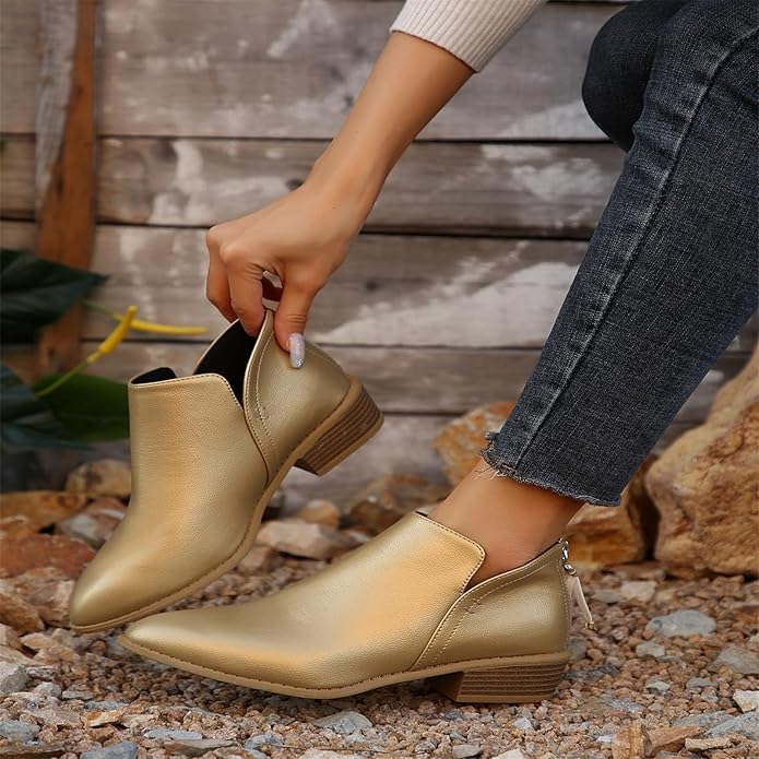 Image of Janet | Women's Pointed Toe Ankle Boots