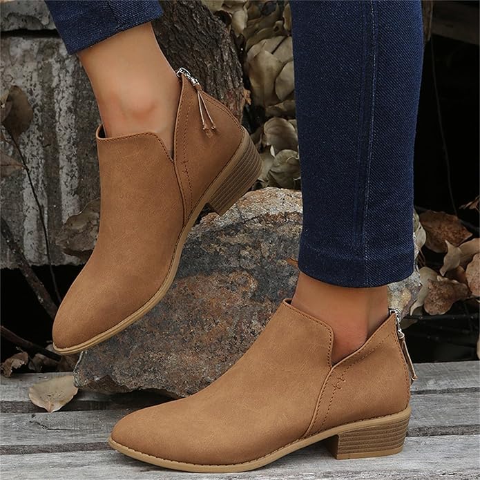 Image of Janet | Women's Pointed Toe Ankle Boots