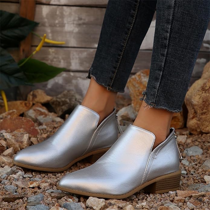 Image of Janet | Women's Pointed Toe Ankle Boots