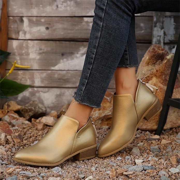 Image of Janet | Women's Pointed Toe Ankle Boots