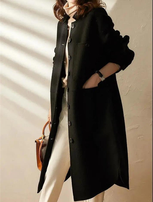 Image of Janice | Women's Long A-Line Coat