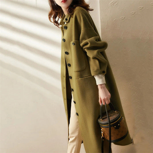 Image of Janice | Women's Long A-Line Coat
