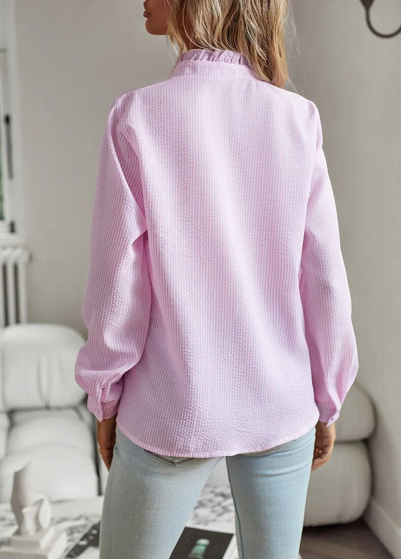 Image of Jasmine | Women's Ruffle Long Sleeve Blouse