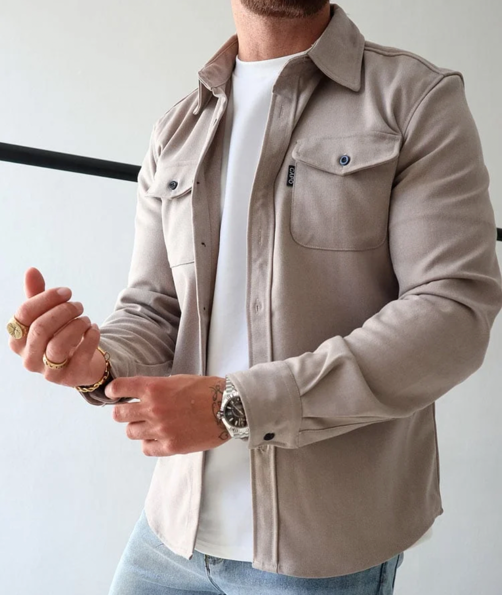 Image of Jay | Men's Button-Down Casual Shirt