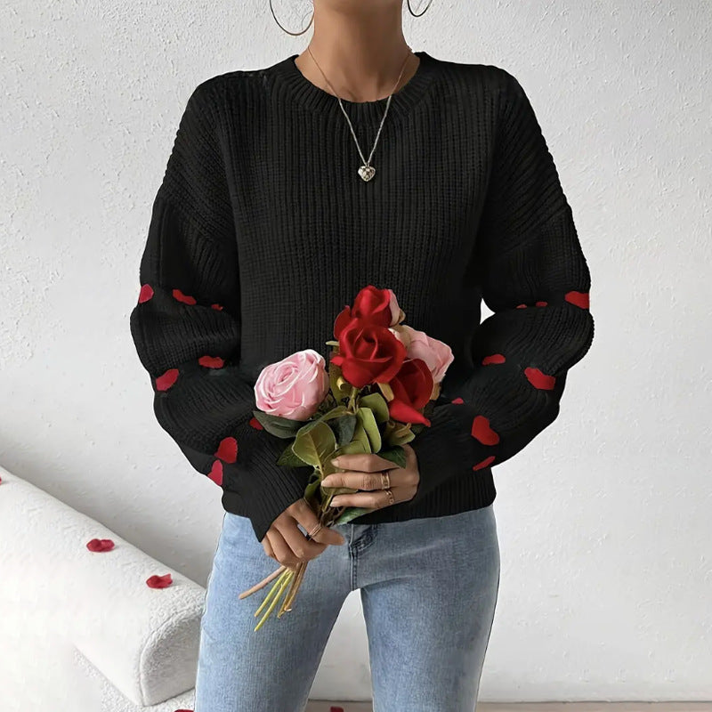 Image of Jeanette | Women's Long Sleeve Crew Neck Sweater