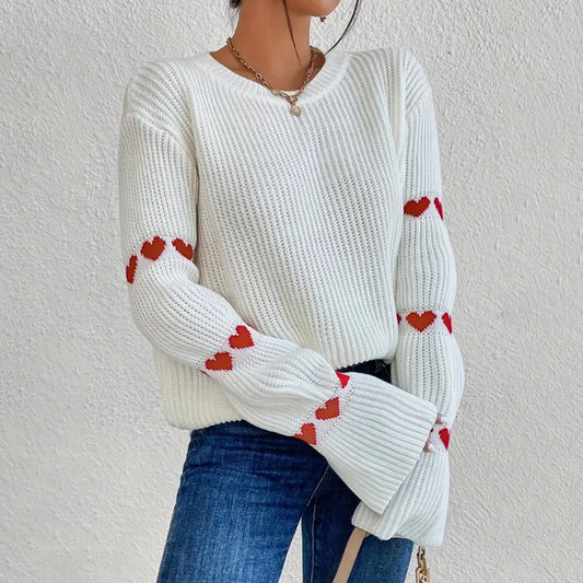 Image of Jeanette | Women's Long Sleeve Crew Neck Sweater