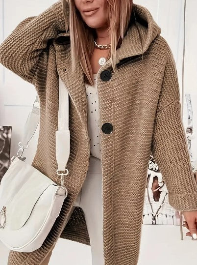 Image of Jennifer | Women's Hooded Oversized Cardigan