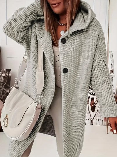 Image of Jennifer | Women's Hooded Oversized Cardigan