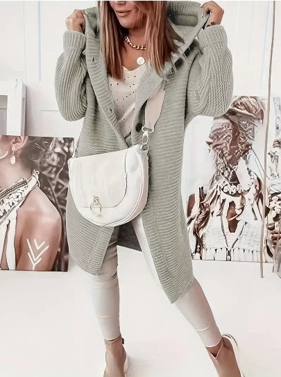 Image of Jennifer | Women's Hooded Oversized Cardigan
